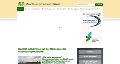 Desktop Screenshot of mauritius-gymnasium.de