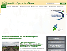 Tablet Screenshot of mauritius-gymnasium.de